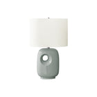 Monarch Specialties - Luminaire - 26 po H Lampe De Table - Céramique Verte - Abat-Jour Ivoire / Crème - Contemporain - Moderne-Lampe de table contemporaine de 26 pouces de haut, dotée d'une élégante base en céramique vert clair et d'un design découpé, alliant parfaitement l'esthétique moderne à la fonctionnalité pour illuminer tout salon, bureau ou chambre à coucher