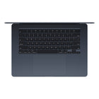Apple - Portatif MacBook Air 15 po - Puce M4 - SSD 256 Go - Mémoire unifiée 16 Go - Minuit - Anglais-Conçu Pour Apple Intelligence - Apple Intelligence est un système d’intelligence personnelle qui vous aide à écrire, à vous exprimer et à en faire plus sans effort. Avec des protections de la vie privée révolutionnaires veillant à ce que personne d’autre n’ait accès à vos données – pas même Apple. Apple Intelligence à venir en français début avril