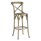 Modway - Gear Tabouret de bar - Gris-Tabouret de bar de ferme moderne
