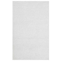 Modway - Enyssa Solide Tapis 5 pi l x 8 pi L Shag Area - Blanc ivoire-Tapis de poil uni