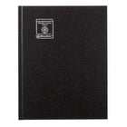 Blueline® - Livret de rendez-vous sans dates, 11 po x 8 1/2 po, noir-Reliure parfaite avec couverture rigide  