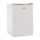 BLACK+DECKER - 2,5 pi³ Mini-frigo autonome avec congélateur, blanc-Certifié Energy Star : Ce réfrigérateur compact avec congélateur utilise le réfrigérant R600a et est certifié ENERGY STAR, utilisant des compresseurs à haut rendement qui créent moins de chaleur et consomment moins d'énergie