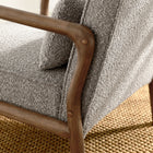 Modway - Charlie Boucle Tapis Fauteuil - Taupe-Tampons feutrés non marquants