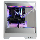 CyberPowerPC - Ordinateur de bureau de jeu - AMD Ryzen 7 9800X3D - AMD Radeon RX 9060 XT 16 Go - 32 Go DDR5 - Disque SSD PCIe 4,0 de 2 To - Blanc-4 x USB 3,2 Type A