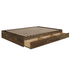 Nexera - Lit Queen tiroirs, Truffe-Peut être agencé avec une des têtes de lit queen Nexera afin de créer un lit complet. (vendues séparément)