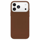 OtterBox - Étui Symmetry Cactus Leather MagSafe avec Contrôle de la Caméra pour iPhone 17 Pro Max - Selle Dessert Brun-Ouverture conçue avec précision pour une interaction facile avec le contrôle de la caméra