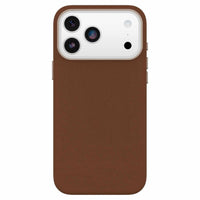 OtterBox - Étui Symmetry Cactus Leather MagSafe avec Contrôle de la Caméra pour iPhone 17 Pro Max - Selle Dessert Brun-Ouverture conçue avec précision pour une interaction facile avec le contrôle de la caméra
