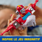 PAW Patrol - Figurine d'action de sauvetage aérien et ensemble d'avion à réaction Hero Claw-7