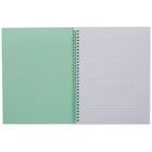 Staples - Carnet à spirales - Motif floral-80 feuilles lignées par cahier
