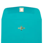 JAM Paper - Enveloppes Colourées pour catalogue à extrémité ouverte - 6 x 9 - avec fermeture à fermoir - bleu mer recyclé - paquet de 50-Quantité : 100 enveloppes par boîte