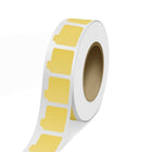 JAM Paper - Rouleaux d'étiquettes d'emballage - autocollants pour tubes de baume à lèvres - 2 1/8 x 2 1/8 - feuille dorée mate - 125 étiquettes/rouleau-Couleur : feuille dorée mate durable | Faites ressortir votre courrier avec des étiquettes d'adresse d'expédition colourées.