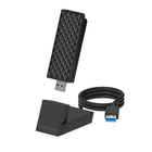 NETGEAR Nighthawk A9000 BE6500 Wi-Fi 7 USB Adapter-Connexion hôte USB-A 3,1 Gen 1