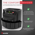 Cassida Compteur/trieur/emballeur de pièces de monnaie C200-39,4 x 39,4 x 43,2 cm ; 5 kg