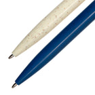 General Supply Goods + Co - Ensemble de stylos à bille recyclés - paille de blé - paquet de 4-Encre noire