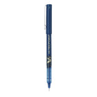 Pilot – Stylos à bille roulante Hi-Tecpoint V7 – pointe fine – Bleu – Paquet de 12  -Couleurs vives et homogènes