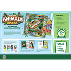 Masterpieces Puzzle Company - World of Animals Opoly Junior jeu de plateau-4