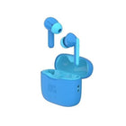 myFirst - CareBuds Écouteurs sans fil pour enfants - Bleu-Limiteur de volume intégré qui limite le volume maximum à 85 décibels, conformément aux recommandations des experts en audiologie pour une écoute sûre, idéal pour les enfants de 4 à 15 ans et adapté aux petits conduits auditifs