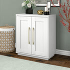 Hudson&Canal - Meuble d'appoint Tillman 28 po de largeur - Blanc-Dimensions du produit : 14" L x 28" l x 32" H