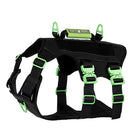 Healthy Harness - Harnais Absolute Adventure - Noir - M-Conception anti-traction et anti-étranglement – ​​prévient les pressions néfastes sur le cou et la gorge de votre chien pour des promenades plus sûres et plus saines