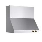 KUCHT KRH360-GL-C 36 po Hotte murale - avec commandes numériques - 900 CFM - Acier inoxydable/Or-Cette hotte élégante est fournie avec deux filtres à chicane en acier inoxydable compatibles lave‑vaisselle