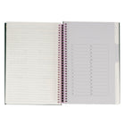 General Supply Goods + Co - Livre de recettes-Couverture rigide recouverte de papier doux au toucher avec fermeture élastique