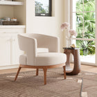 Zuo - Penryn Fauteuil d’appoint - Beige-Supporte jusqu'à 285 lb