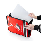 Hilroy - Classeur à fermeture éclair Hilroy Hockey Canada Maillot, rouge – 13 ¾ po H x 12 ⅛ po l – rouge-Boucle pour stylo 