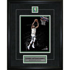 Giannis Antetokounmpo Pin & Plate Bucks - Impression encadree - 16" x 20"-Qualité supérieure - 8x10 framed