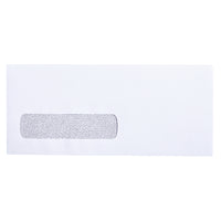 SupremeX - Enveloppe à collage bilatéral extérieur - No. 10 - 4-1/8" x 9-1/2" - Teinte intérieure grise - Paquet de 500-Enveloppes no 10 a haute efficacité