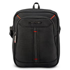 Samsonite - Xenon 4.0 - Sac à bandoulière, Noir-Pochette de sécurité dissimulée à l’arrière pour votre portefeuille, passeport, etc