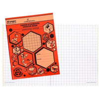 Louis Garneau - Cahier petit format quadrillé métrique-Petit Carnet Métrique Quadruple