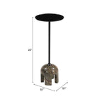 Zuo - Kask Table d’appoint - Multicolore-Garantie limitée de 3 ans