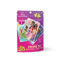 Disney - Sac-Surprise Mystère Mini Princesse - 24 pièces-Casse-tête 3D lenticulaire de 24 pièces