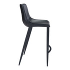 Zuo - Magnus Tabouret de bar - Noir - Ensemble de 2-Garantie limitée de 3 ans
