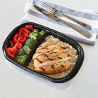 Rubbermaid - Contenants divisés pour la préparation des repas TakeAlongs à emporter, 887 ml (3,7 tasses), paquet de 5-Les récipients divisés sont parfaits pour la préparation des repas : préparez et congelez vos repas jusqu’à deux semaines à l’avance