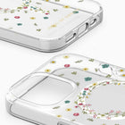 Ideal of Sweden - Coque transparente moyenne MagSafe pour iPhone 17e/16e/15/14/13 - Petit motif floral-Protection complète sur mesure