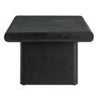 Modway - Relic Béton texturé Table basse - Noir-Placement polyvalent