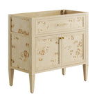 Modway - Elysian 36" Armoire de toilette de salle de bain (lavabo non inclus) - Bourgogne-Vanité de salle de bain moderne