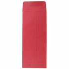 JAM Paper Enveloppes recyclées Brite Hue no 12, 4,75 x 11 po, rouge, 500/paquet-Enveloppe en papier recyclé rouge