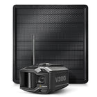 Vosker - Caméra de sécurité autonome V300 Ultimate 4G-LTE avec banque d'énergie solaire-Pas besoin de recharger : profitez de 6 à 12 mois de surveillance continue sans interruptions.