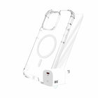 Blu Element - Ensemble de protection totale avec MagSafe pour iPhone 16 Pro Max-Anti-poussière / Anti-traces de doigts