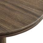 Modway - Neo Rond 31 po Terrasse extérieure Bois Patio Bar Table - Brun Cacao-8