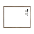 Quartet - Tableau effaçable à sec magnétique - 20 po L x 16 po H - blanc-DOUBLE FONCTIONNALITÉ : Ce tableau combine un tableau effaçable à sec et une surface magnétique en un. Écrivez des notes, dessinez des diagrammes ou notez des rappels avec des marqueurs effaçables à sec, affichez des papiers, des photos et des notes avec des aimants, ou fixez des accessoires magnétiques au tableau. 