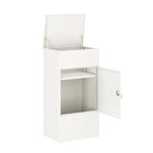 Ceha Canada - Boîte à colis grande taille - 21 po l x 16 po P x 41 po H - Blanc-CONCEPTION RÉSISTANTE AUX INTEMPÉRIES : Le surplomb de protection contre la pluie et les joints d'étanchéité rendent ces boîtes de livraison très résistantes aux conditions climatiques difficiles, y compris la pluie, la neige et les typhons. Vos colis restent protégés, propres et intacts, même par temps extrême
