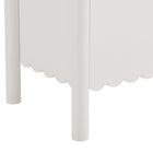 Modway - Emmeline 66" 4 portes festonnées Armoire à buffet - Blanc-9
