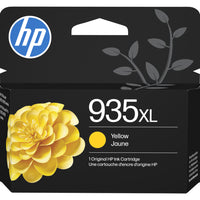 HP - Cartouche d'encre originale 935XL jaune, haut rendement-Jaune