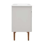 Modway - Harvest 36" Vanette de salle de bain - Gris blanc-Comptoir de bassin intégré