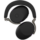 Jabra - Evolve3 85 MS USB-A - Noir-Le casque utilise des coussins d’oreilles respirants et une construction durable avec des composants remplaçables, conçu pour un usage à long terme et une portabilité