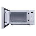 Magic Chef - Four à micro-ondes de comptoir 1,1 pi³ - blanc-Plateau tournant en verre pour une répartition uniforme de la chaleur