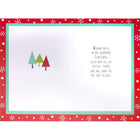 Rosedale - Cartes de souhaits Noël / Enveloppes - 5-1/2 po x 8 po - Chaleureux Voeux de Noël - Paquet de 12-Imprimées sur un papier de qualité non couché